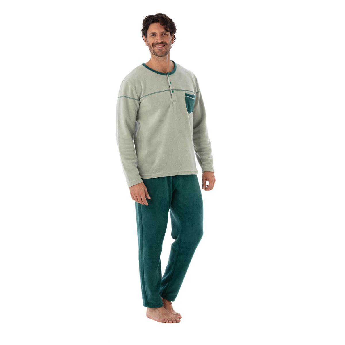 BECKIL - BECKIL COD 3099 PIJAMA POLAR BOLSILLO