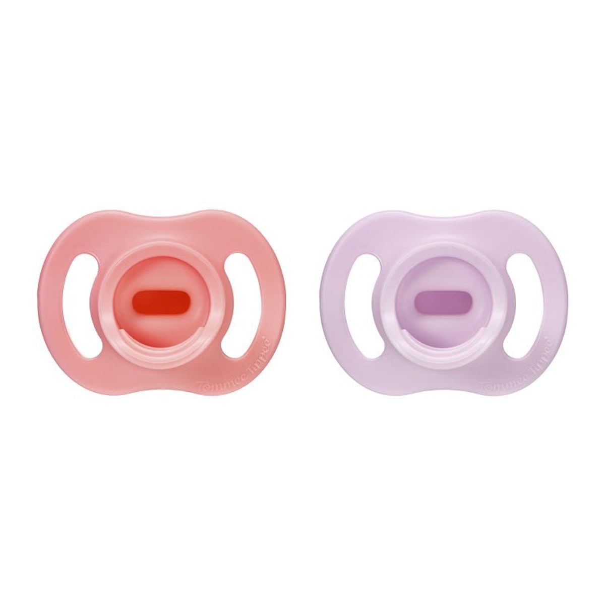 TOMMEE TIPPEE - CHUPETE DE SILICONA ULTRA LIGERO STAYPUT 2 UNIDADES 0-6 MESES LILA-ROSADO