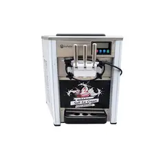 GENERICO - Máquina de Helado Soft Profesional 18LH 220V Acero Inoxidable