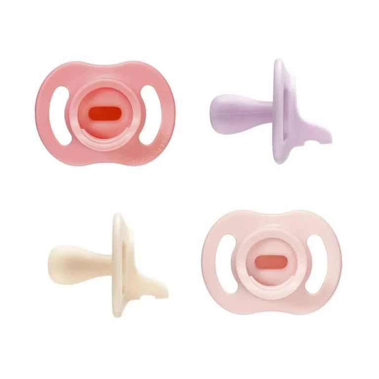 Chupete de silicona 1 pieza ligero 0-6 meses 4 unidades Ultralight Stayput nina