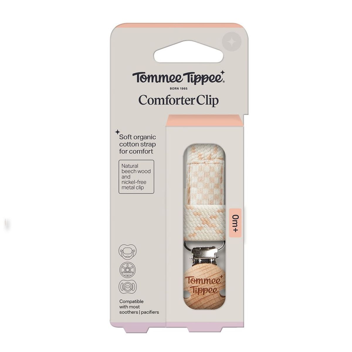 TOMMEE TIPPEE - Clip Sujeta Chupete Conforter