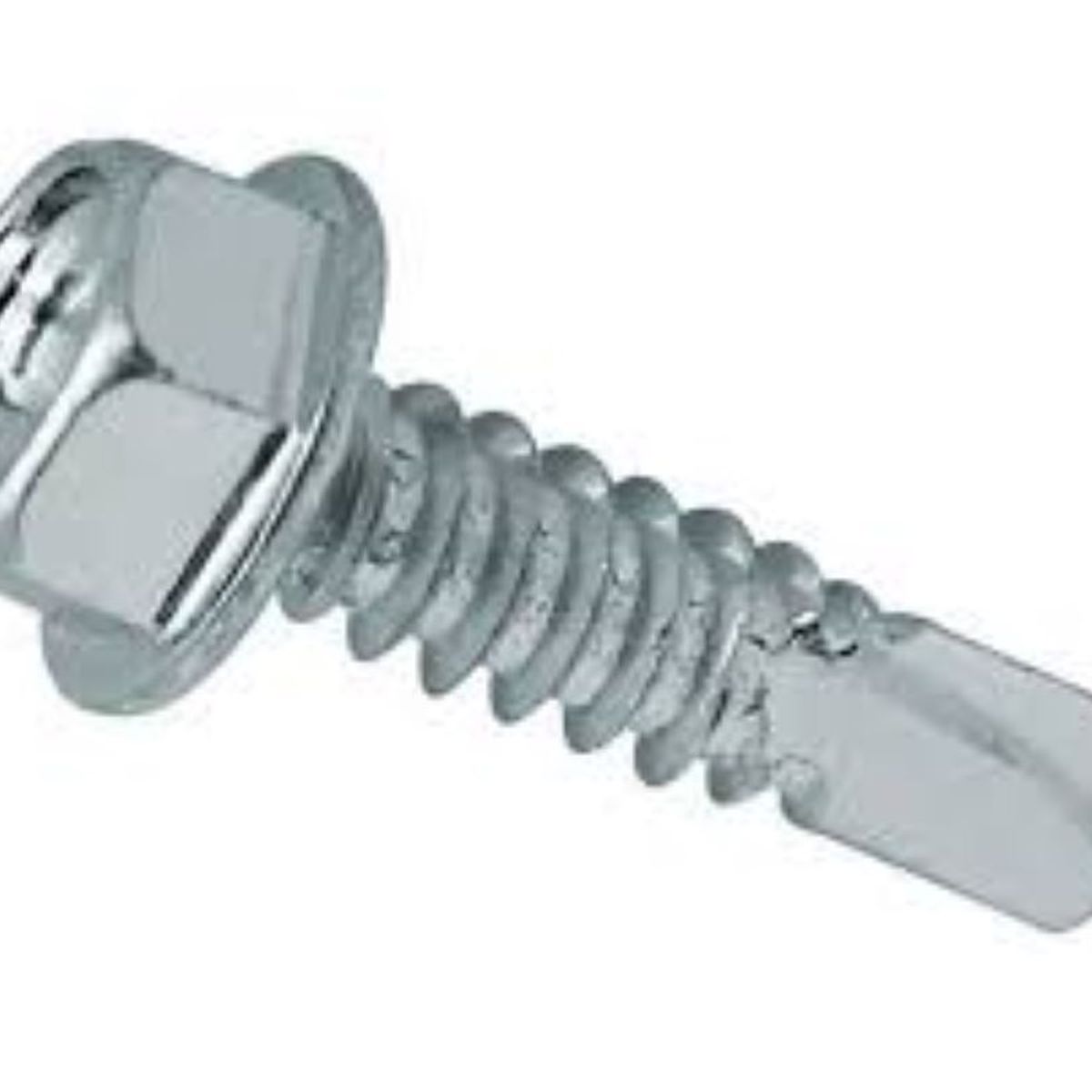 METALFER - Tornillo Cabeza Hexagonal  Punta Broca 8 x 1 /2   1000un