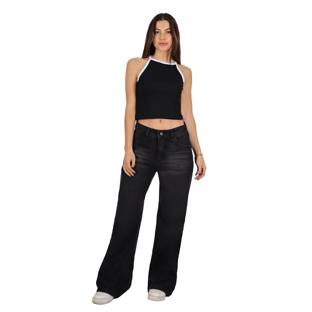 DIVINO JEANS - Jeans Bianca III Negro Divino Jeans