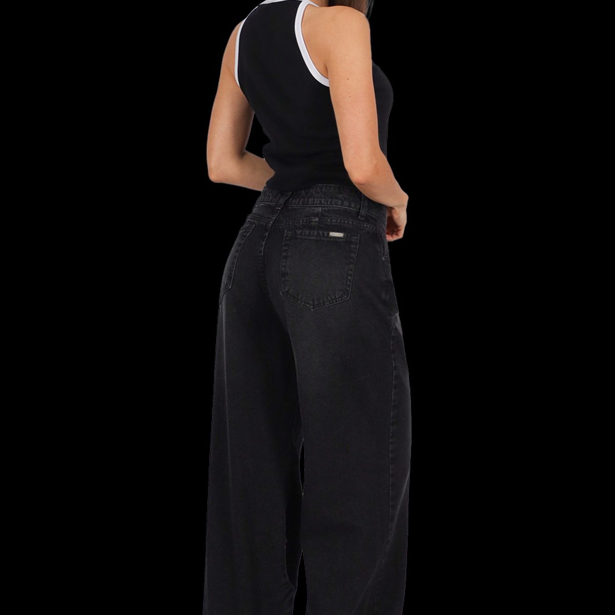 DIVINO JEANS - Jeans Bianca III Negro Divino Jeans