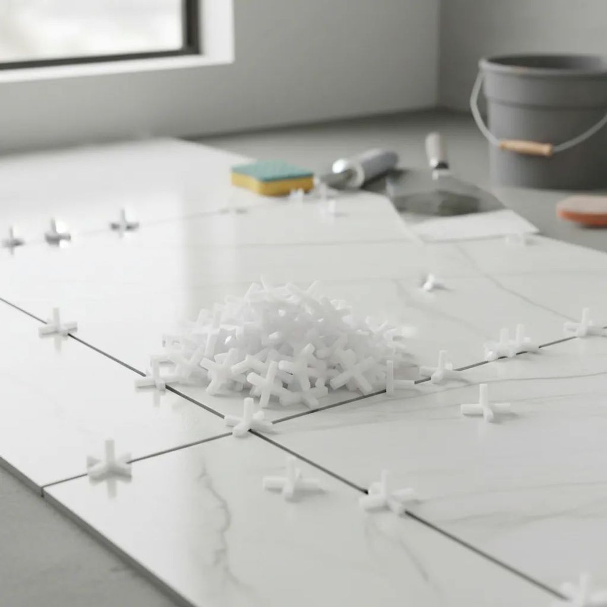 METALFER - Separador De Ceramica 8mm 20 Pza