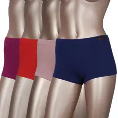 GIOVACCHINO - Pack de 4 Calzon Pantaleta Algodon Mujer