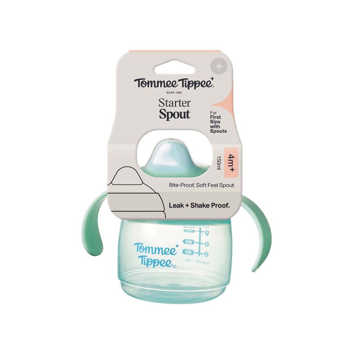 TOMMEE TIPPEE - Vaso de Inicio Starter Spout 4M+ 1xUn