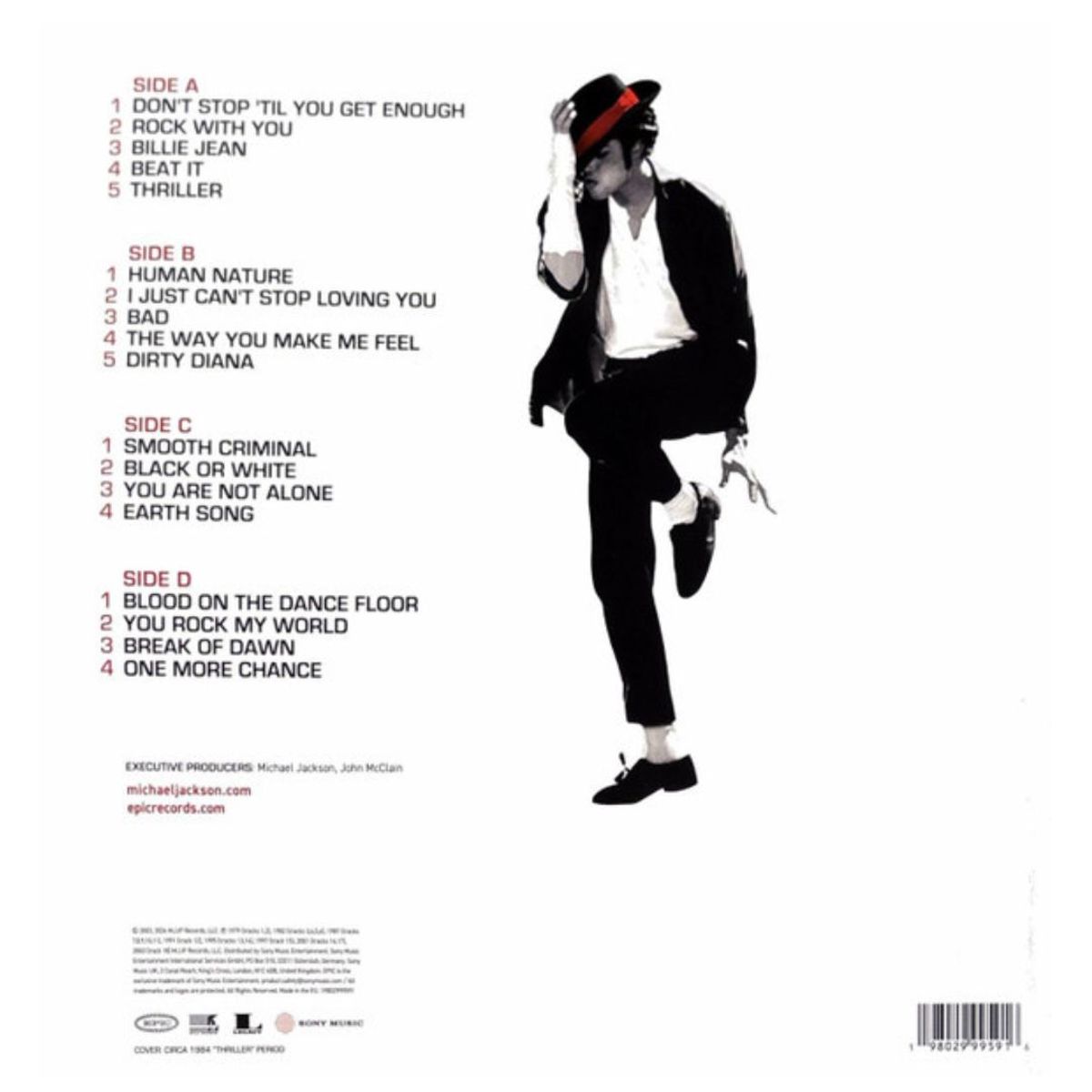 GENERICO - MICHAEL JACKSON - NUMBER ONES (2LP) / VINILO