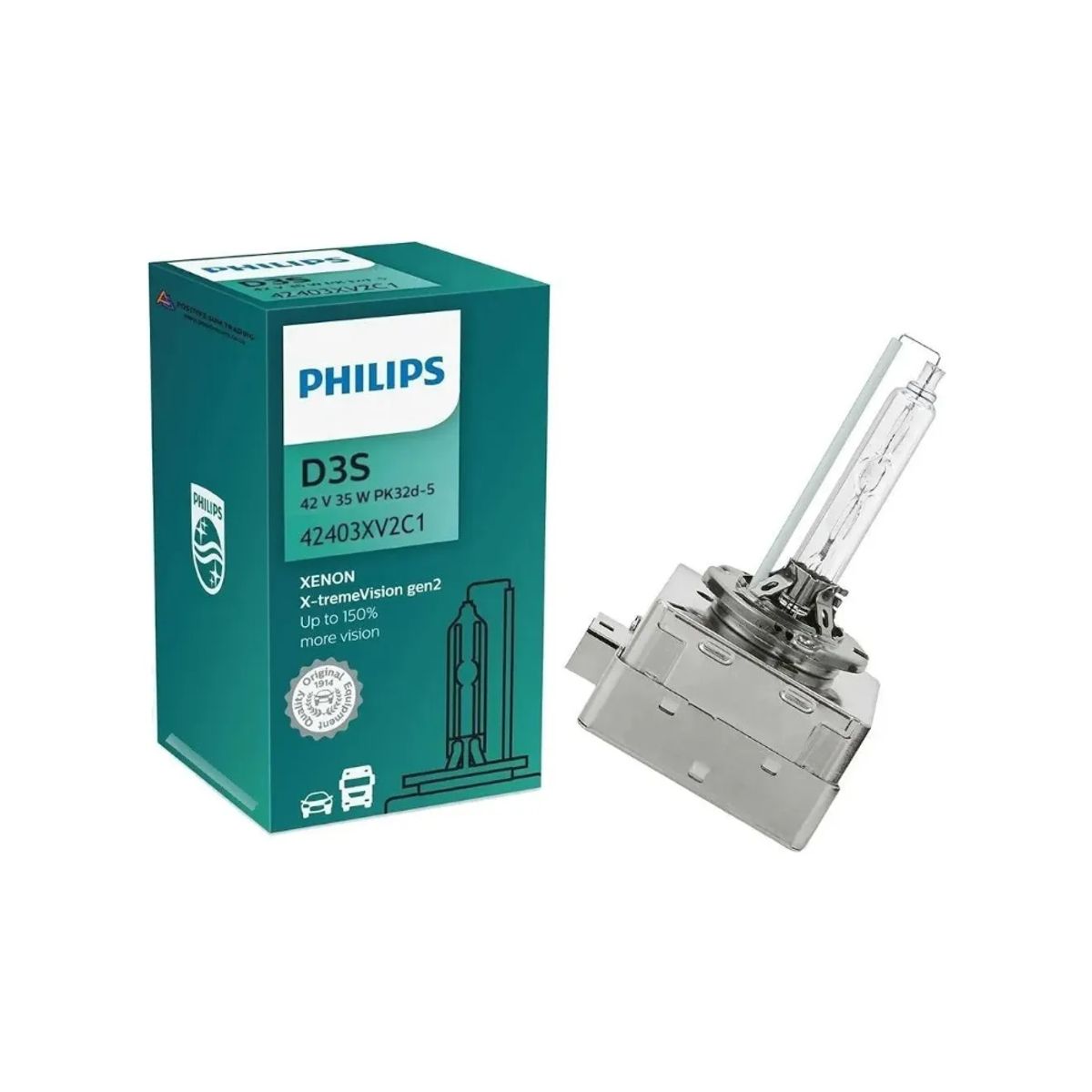 PHILIPS - Ampolleta Xenon X-tremevision Gen2 D3S