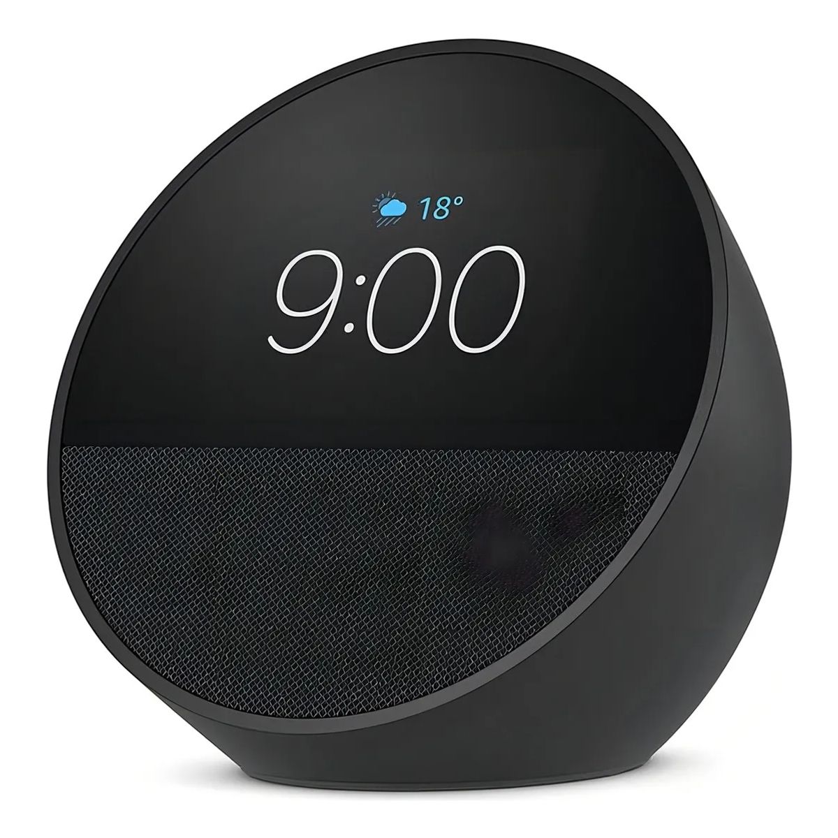 AMAZON - Amazon Echo Spot 2024 Alexa Reloj Inteligente Pantalla Smart Speaker
