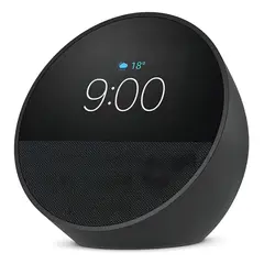 AMAZON - Echo Spot 2024 Alexa Reloj Inteligente Pantalla Smart Speaker