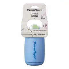 TOMMEE TIPPEE - VASO ANTIDERRAME 390ML TODDLER SIPPER 12 MESES+ CELESTE