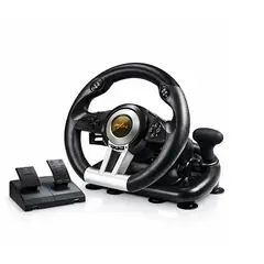 MOVI - VOLANTE SIMULADOR CON PEDALES PARA PC, PS3, PS4, X-SERIES XLS, SWITCH