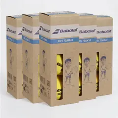 BABOLAT - ESPECIAL 5 CAJAS PELOTAS TENIS SOFT FOAM - 3 UNIDADES POR CAJA