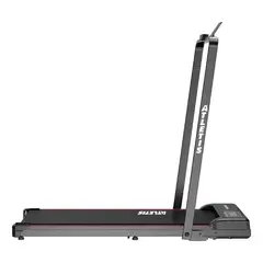 GENERICO - Trotadora X50 10 Km/h 1.0 Hp Inclinación Manual Roja Negro