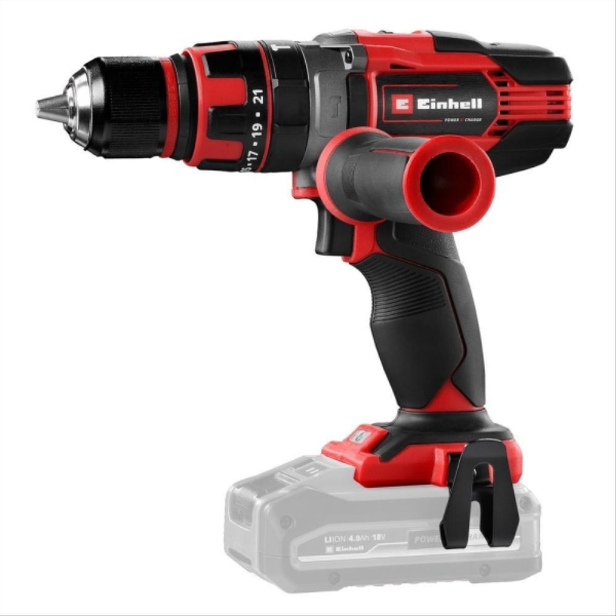 EINHELL - Taladro percutor 18v 48nm + 1 bat 2,5ah+ cargador