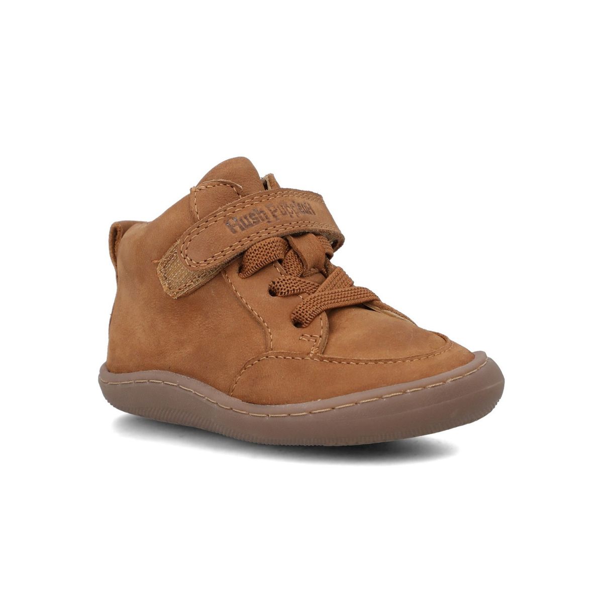HUSH PUPPIES - Botin Cuero Niño Marcos Café Claro HUSH PUPPIES