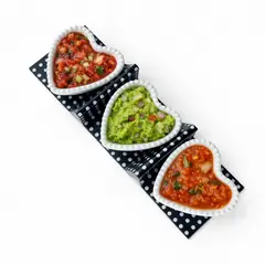 MUSHOVI - Pocillos Para Salsas Bandeja Cuencos Para Picoteo Pack 3