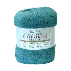 DORAL - Juego De Sabanas Chiporro Lisa 1.5 PL Termica Turquesa