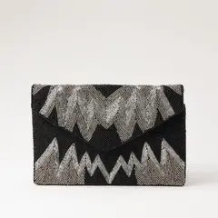 HUMANA - Cartera Clutch Ema Negro