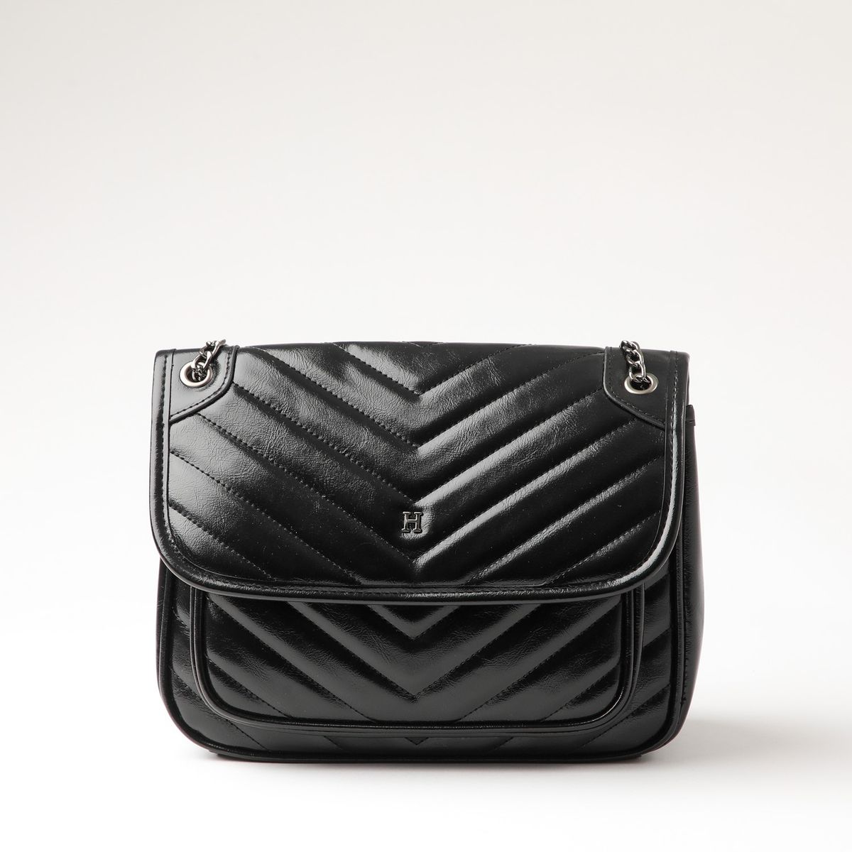HUMANA - Cartera Hombro Clara Negro Humana