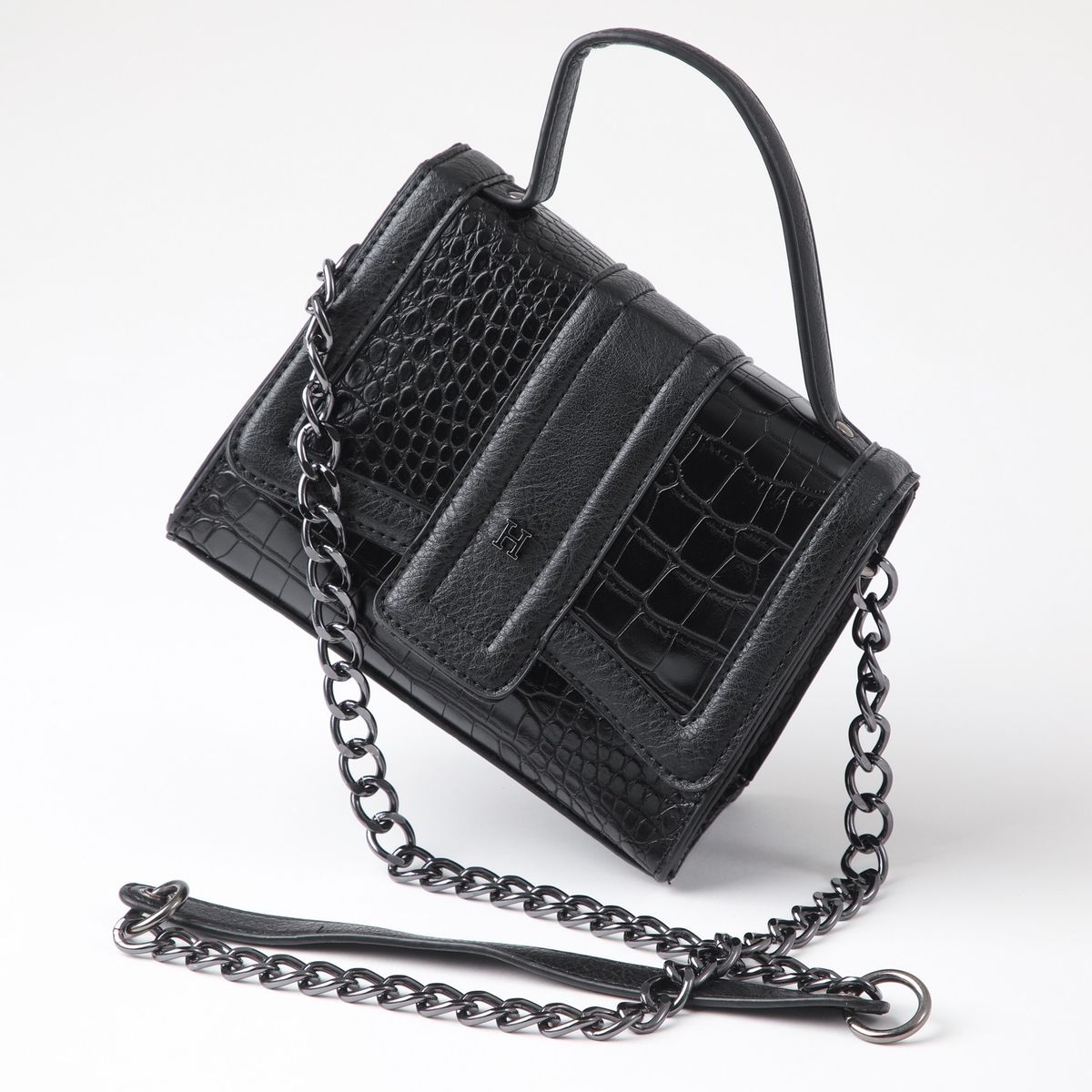 HUMANA - Cartera Cruzada Arya Negro Humana