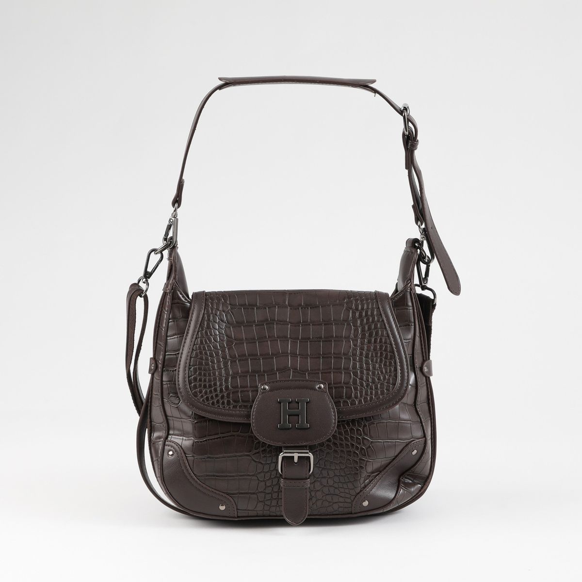 HUMANA - Cartera Bandolera Delfa Café Humana