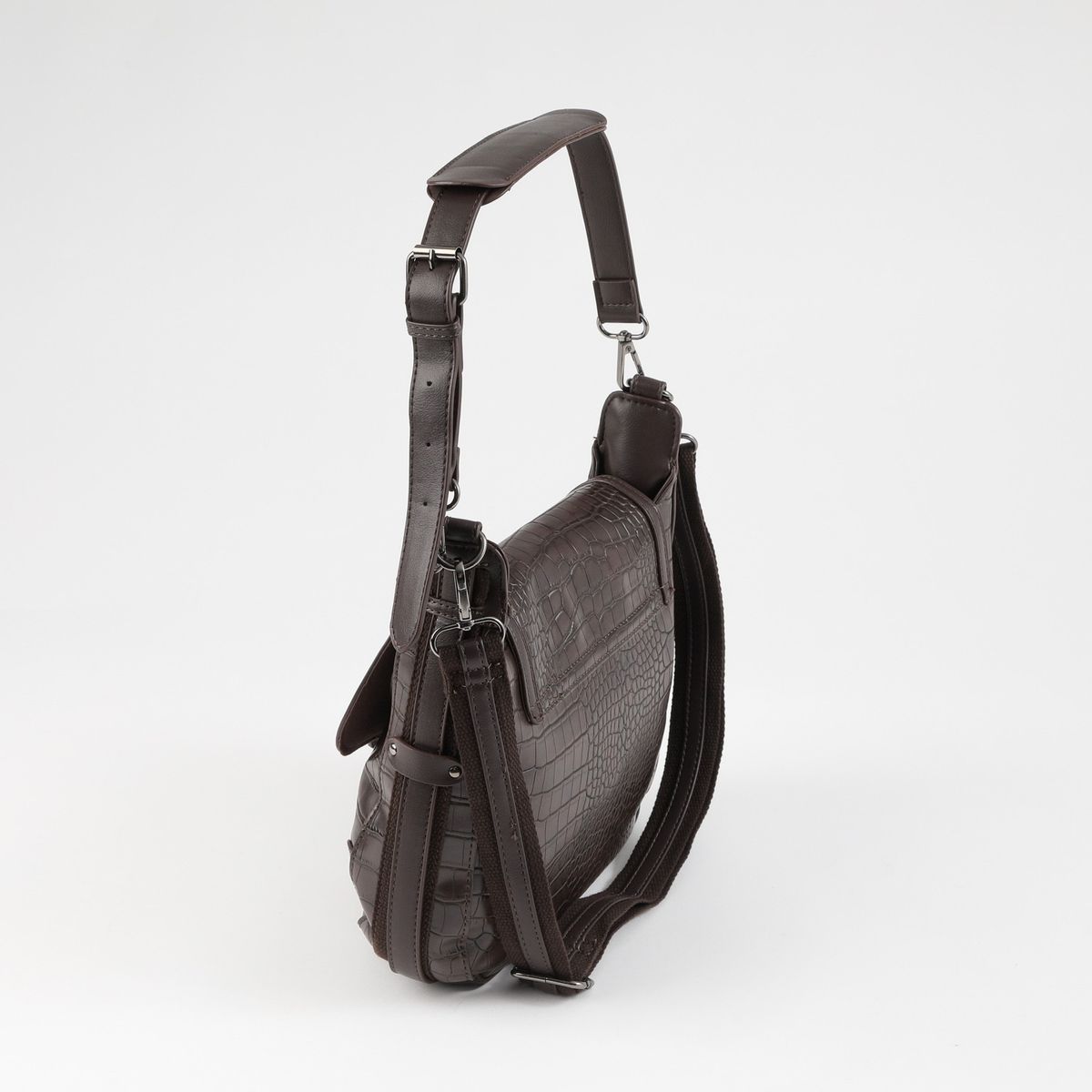 HUMANA - Cartera Bandolera Delfa Café Humana