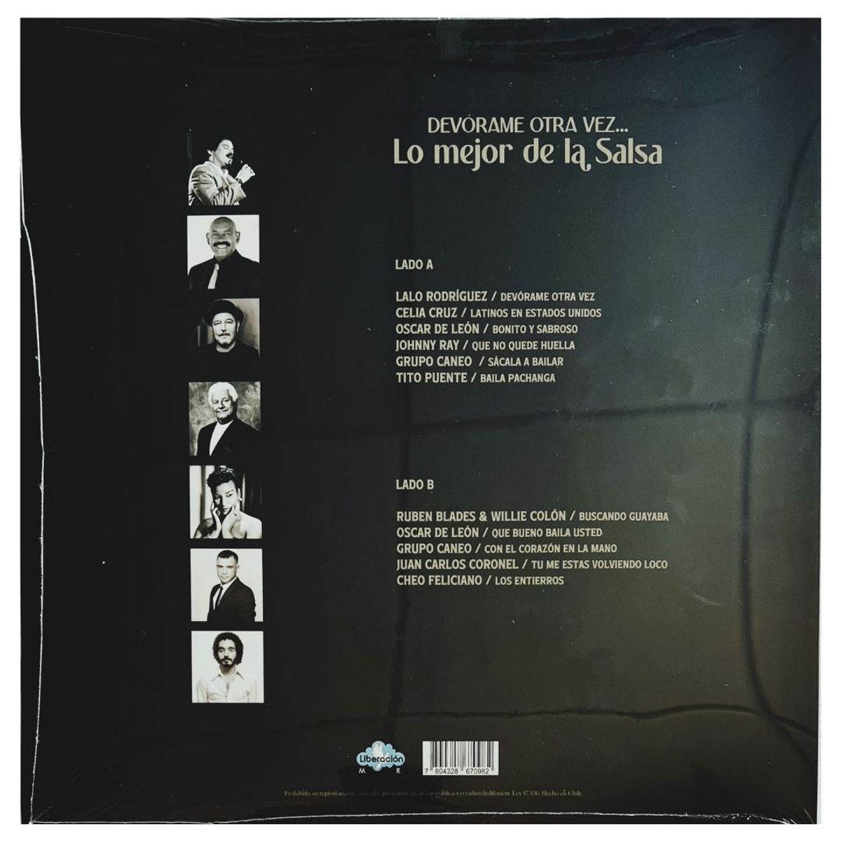 GENERICO - DEVORAME OTRA VEZ - LO MEJOR DE LA SALSA: VARIOS / VINILO
