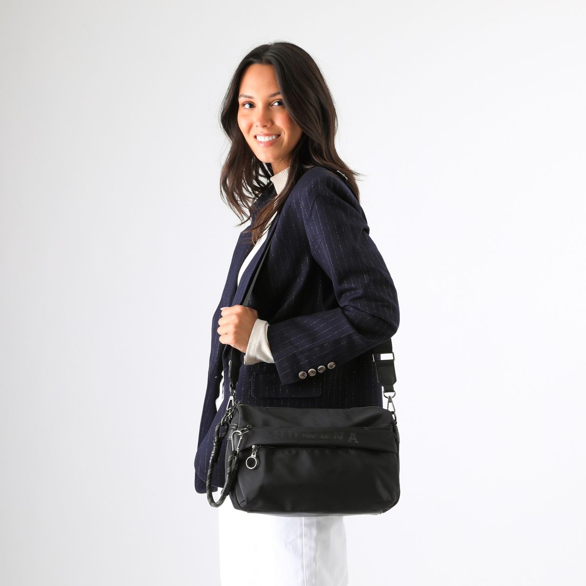 HUMANA - Cartera Bandolera Camila Negro Humana