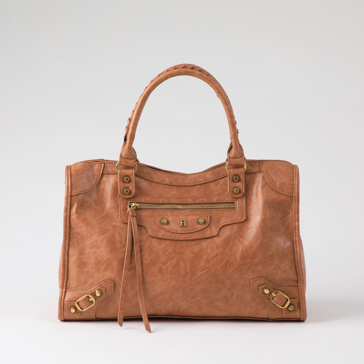 HUMANA - Cartera Hombro Coco Camel Humana