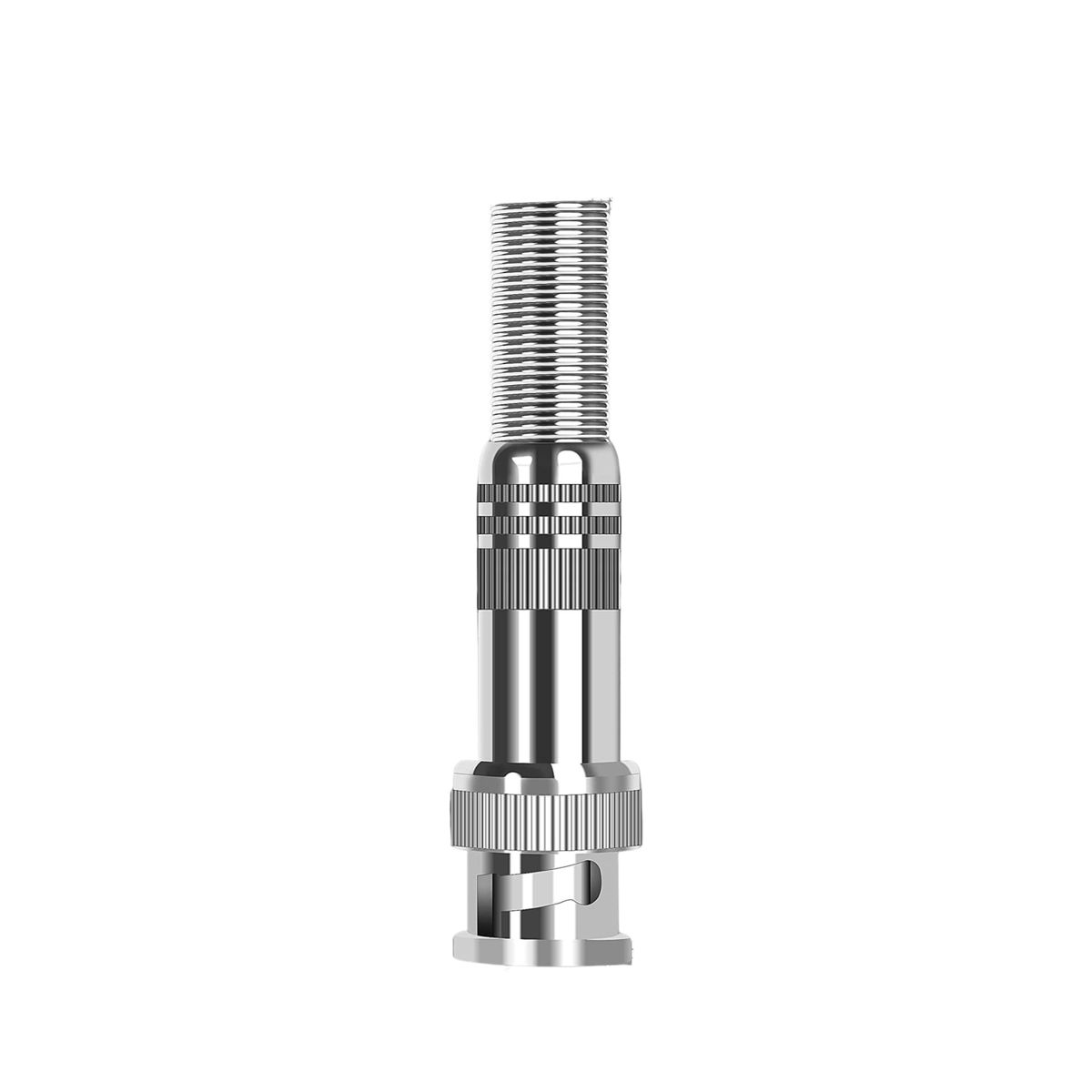 GENERICO - Conector BNC Macho Sin Soldadura para Cámaras CCTV RG6