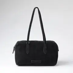 HUMANA - Cartera Hombro Gala Black Suede