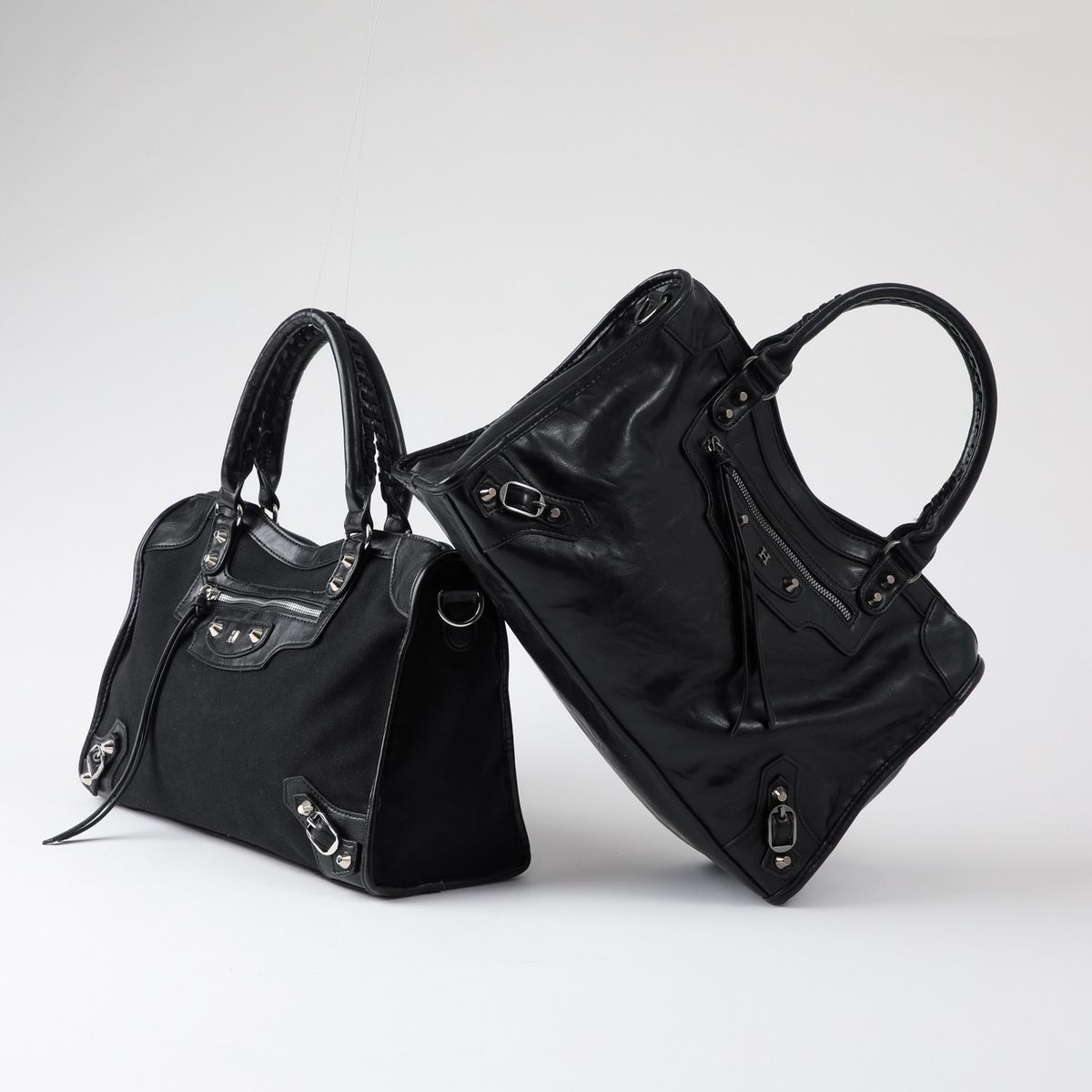 HUMANA - Cartera Hombro Coco Suede Black Humana