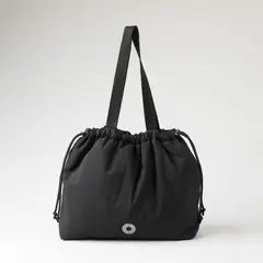 I D - Cartera Tote Marsala Negro I-D