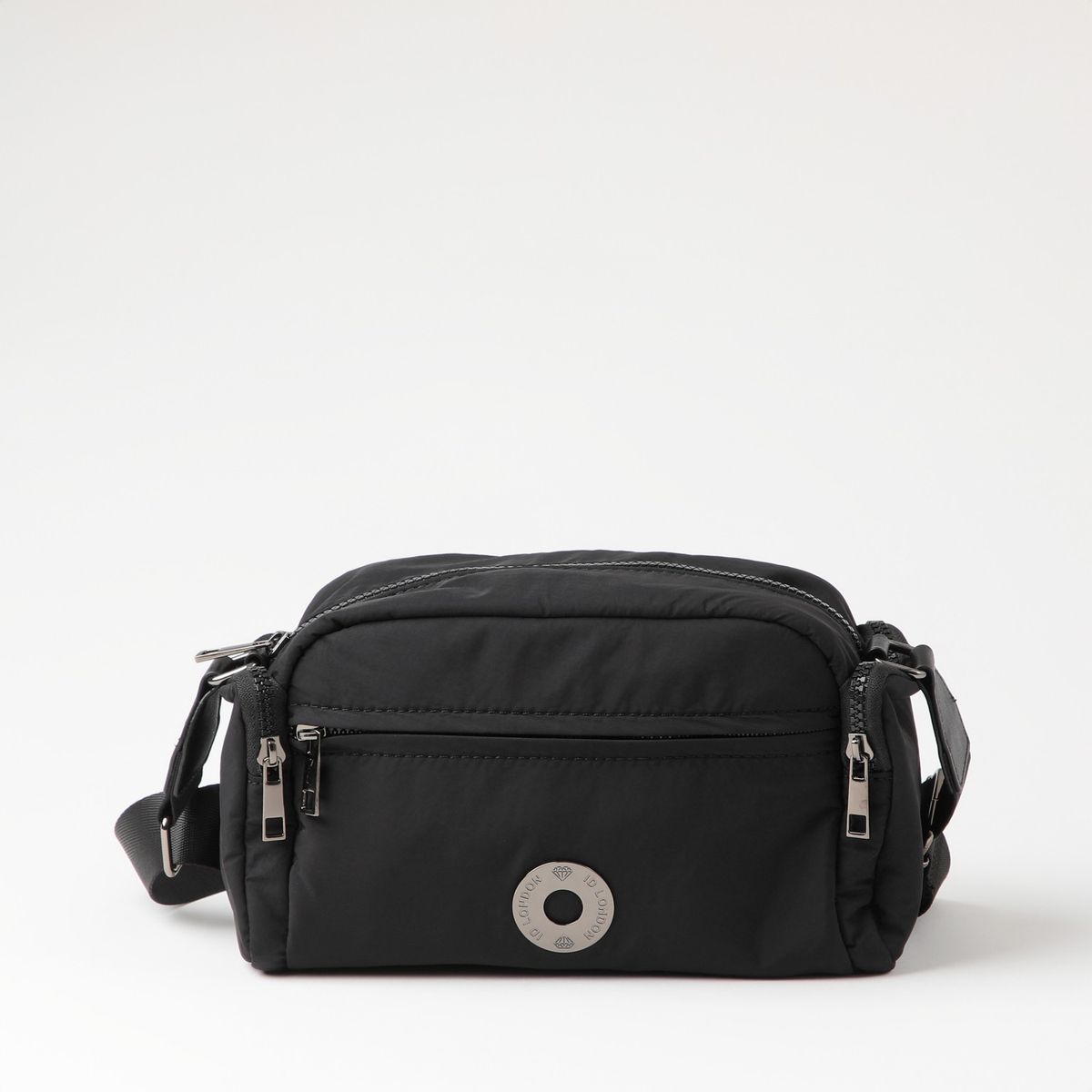 I D - Cartera Bandolera Lecce Negro I-D