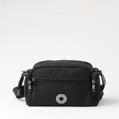 I D - Cartera Bandolera Lecce Negro I-D