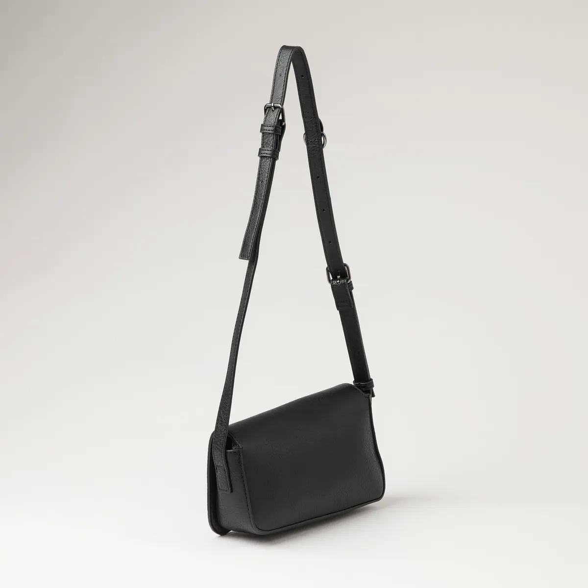 I D - Cartera Bandolera Rodas Negro I-D