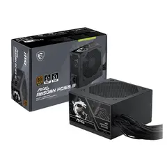 MSI - Fuente de Poder MAG A650BN PCIE5 III 650W 80Plus Bronze