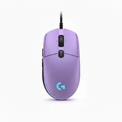 LOGITECH - Mouse Gamer G203 LIGHTSYNC RGB LILA 8000 DPI USB 6 Botones