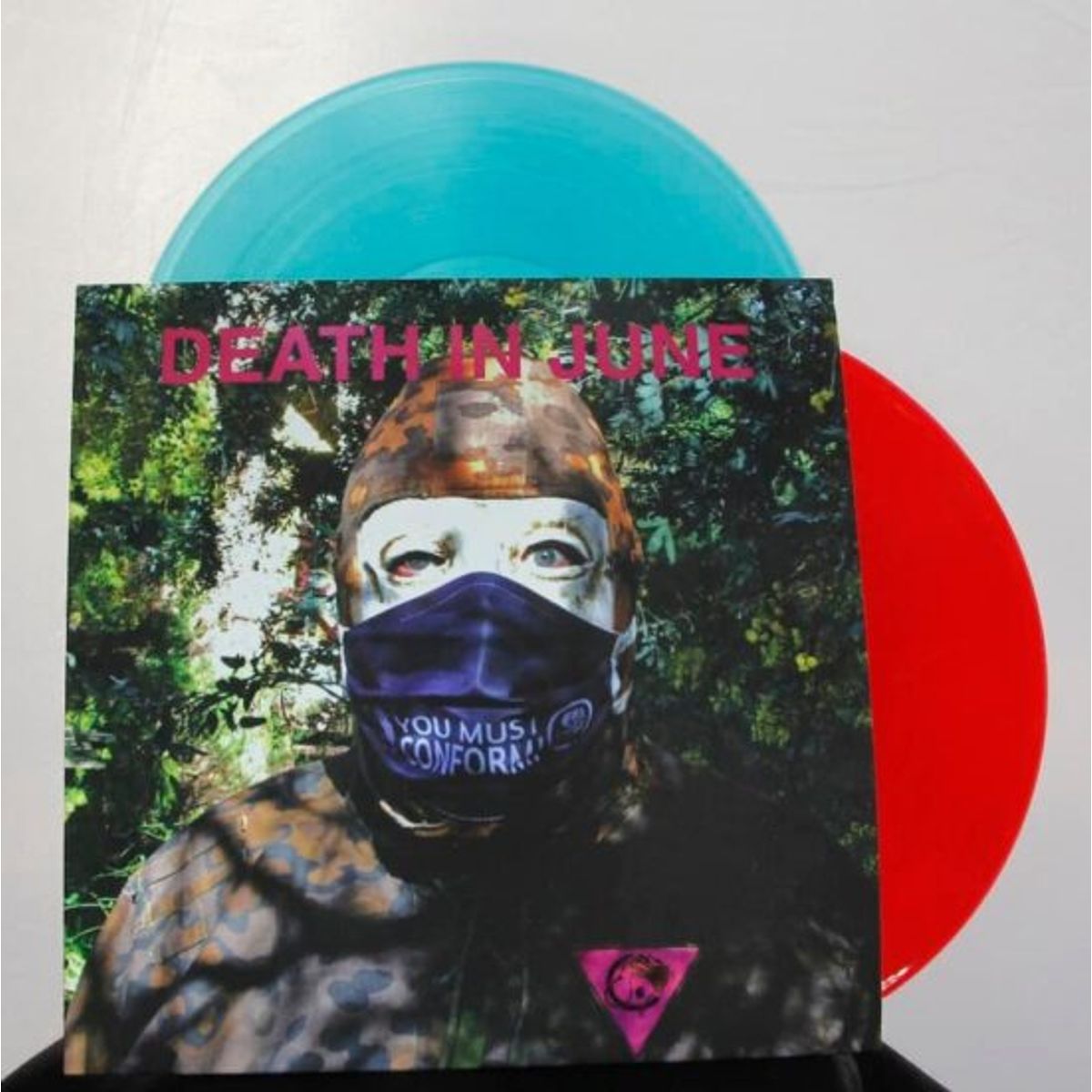 GENERICO - Death In June - Nada-Ized - Vinilo Doble Aquamarine-Red
