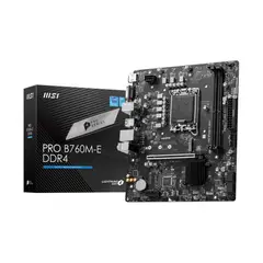 MSI - Placa Madre PRO B760M-E DDR4 mATX LGA1700