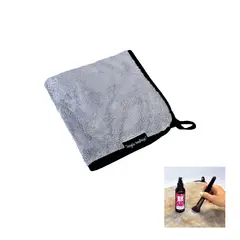 MAGIC MAKEUP - Toalla para limpiar brochas de microfibra gruesa 40x40cms