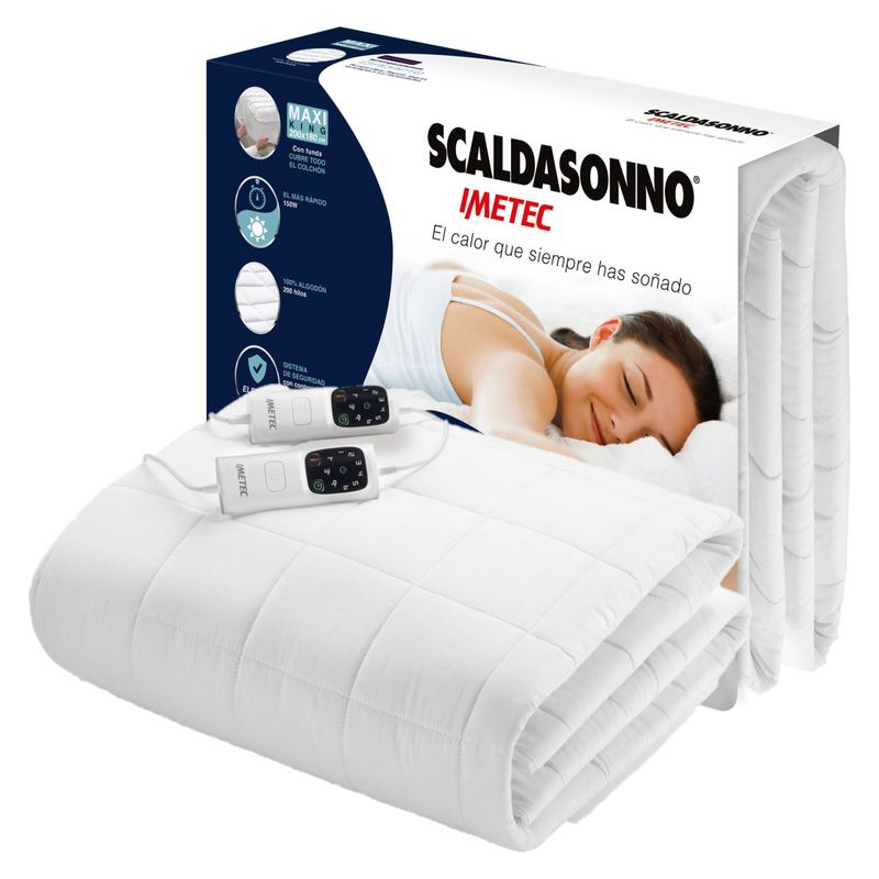 SCALDASONNO - Calientacama King Adapto Maxi Kin Scaldasonno