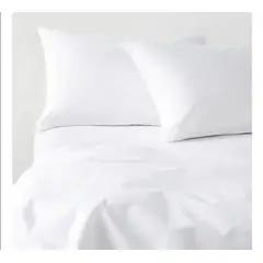 CANNON - Sabana 1.5 Plaza 200 Hilos 100 % Algodón BLANCO