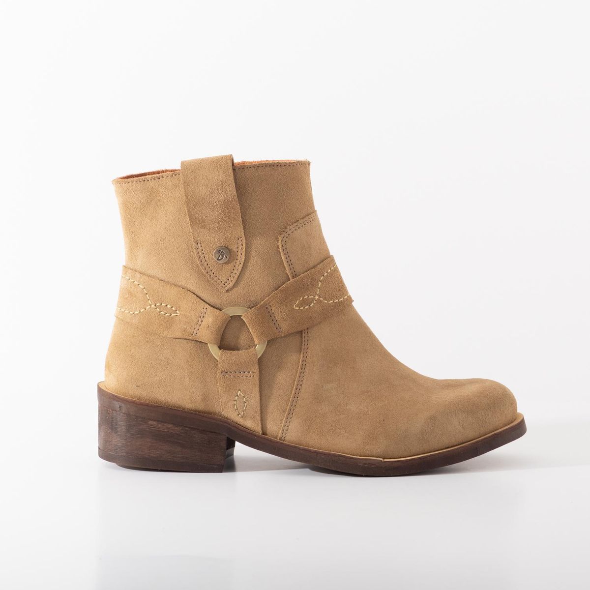 GIANI DAFIRENZE - Botin Cuero Mujer Melia Camel