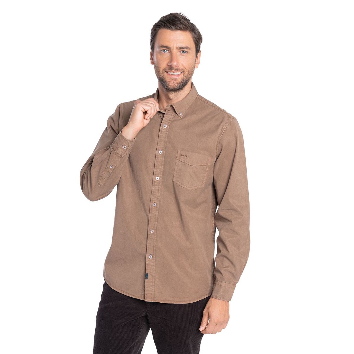 MCGREGOR - Camisa Textura Lyocell Central Park