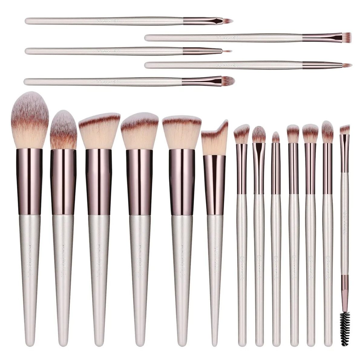 GENERICO - Set 18 Brochas De Maquillaje Profesionales Alta Calidad BELUG