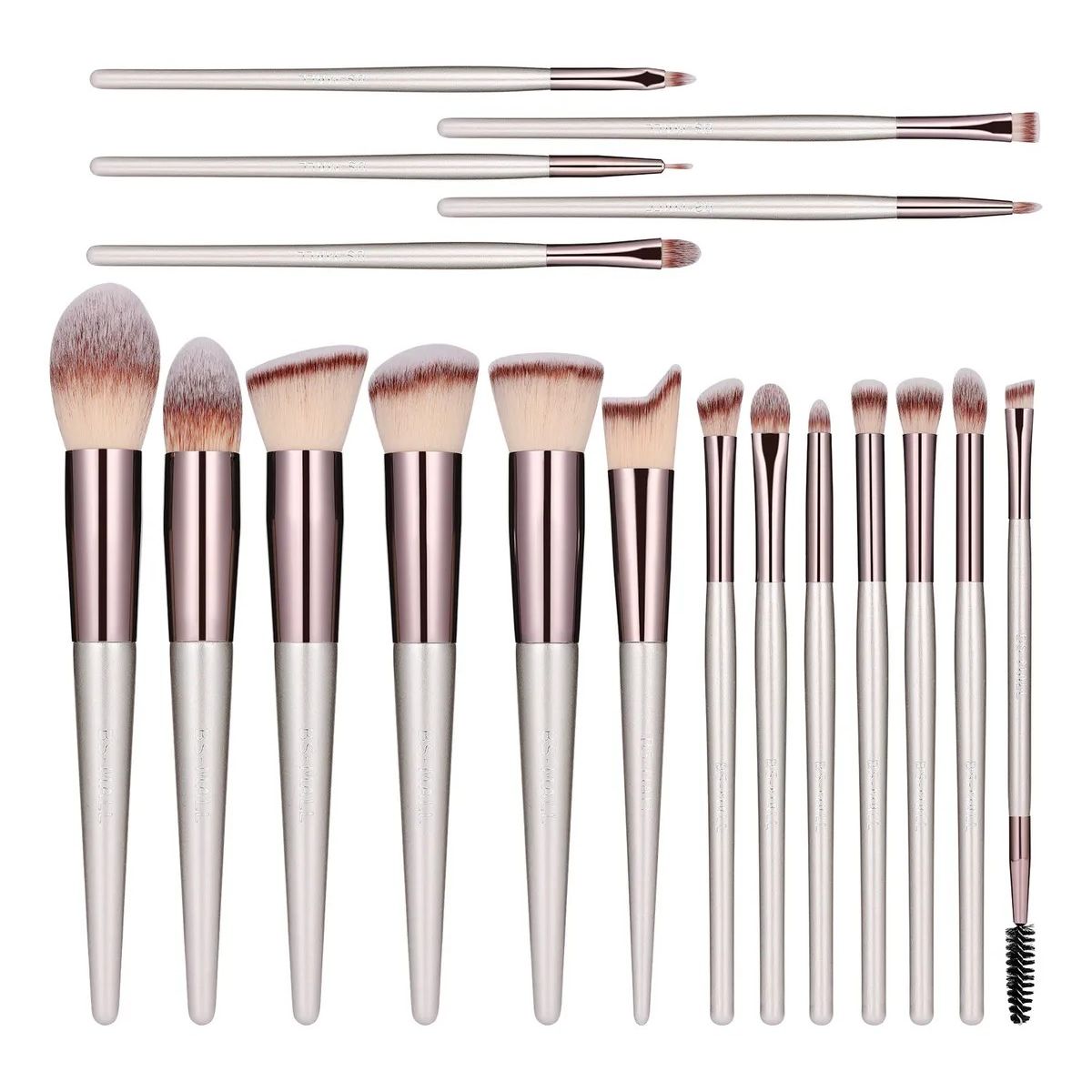 GENERICO - Set 18 Brochas De Maquillaje Profesionales Alta Calidad BELUG