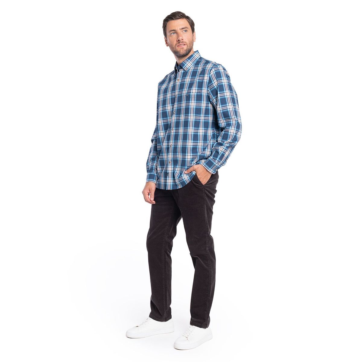 MCGREGOR - Camisa Franela Escosesa Long Island